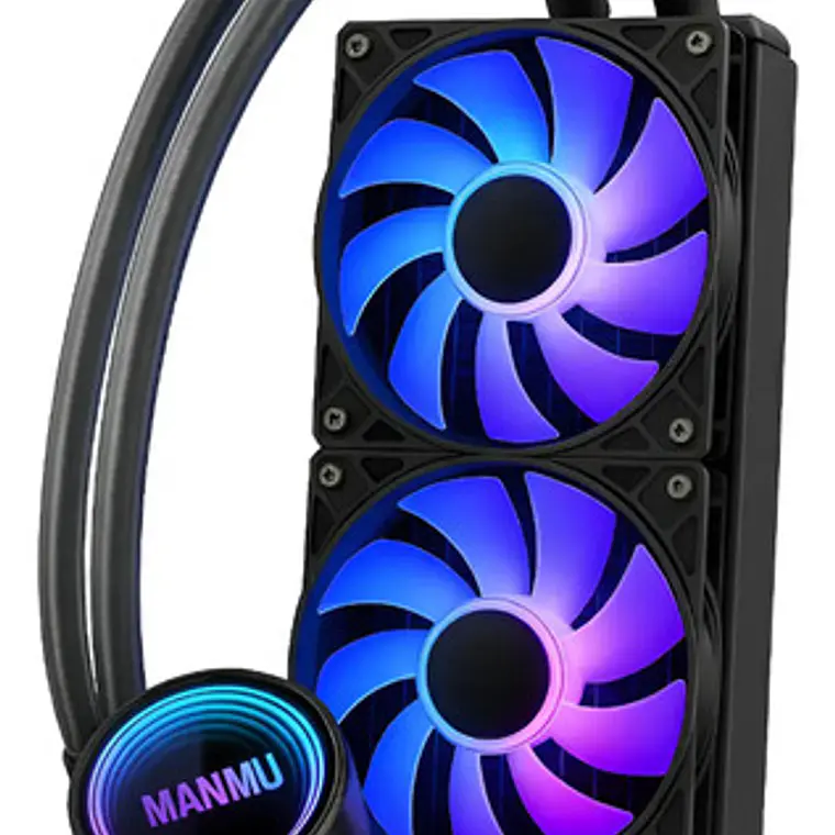 Refrigeración Líquida Gamer Manmu Argb 240mm Alta Potencia 3