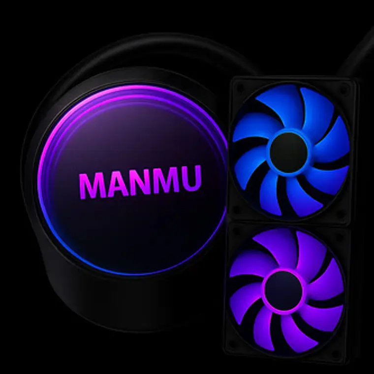 Refrigeración Líquida Gamer Manmu Argb 240mm Alta Potencia 4