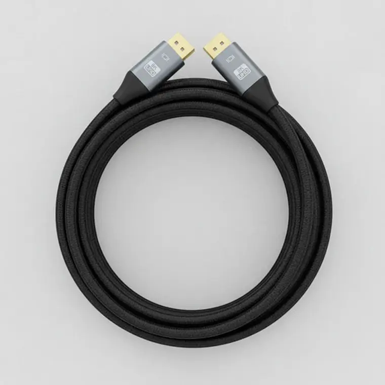 Cable Displayport 8k 60hz/4k 120hz/32.4 Gbps V1.4 De 2mts 4