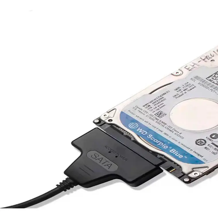Cable Adaptador Sata A Usb 2  Para Disco Duro Notebooks 4