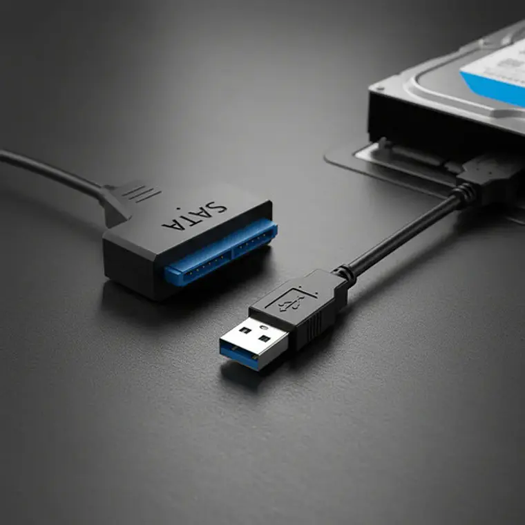 Cable Adaptador Sata A Usb 2  Para Disco Duro Notebooks 5