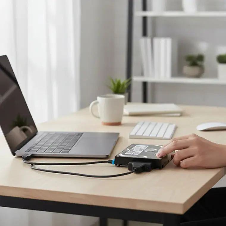Cable Adaptador Sata A Usb 2  Para Disco Duro Notebooks 6