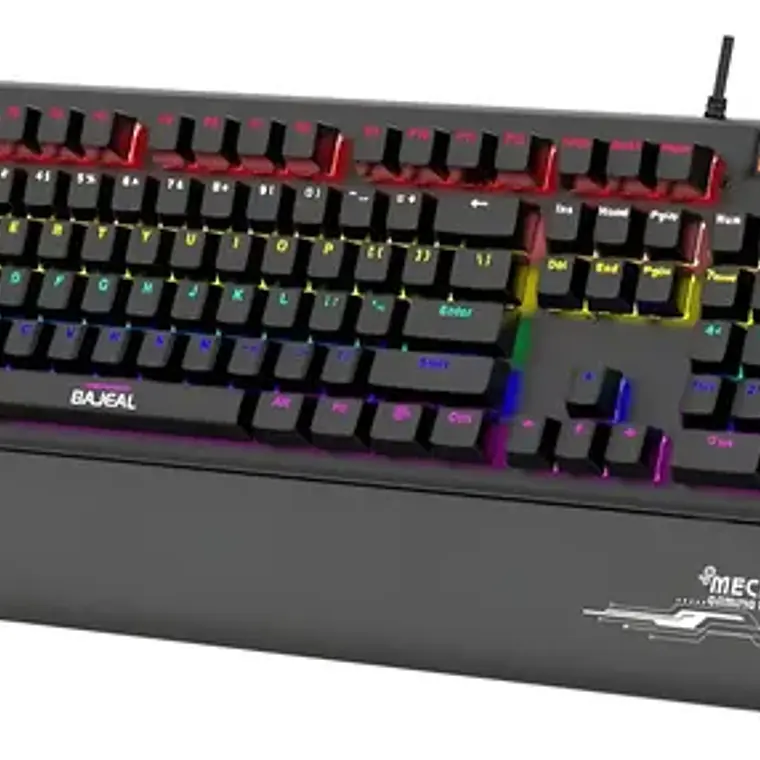 Teclado Gamer Bajeal Mecánico Rgb Con Teclas Anti Ghosting 1