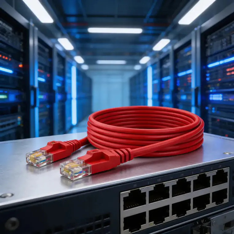 Cable Ethernet Cat 6 Exterior Blindado 50 Metros Certificado 7