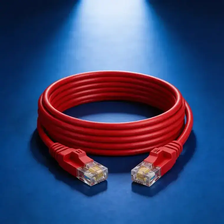 Cable Ethernet Cat 6 Exterior Blindado 50 Metros Certificado 10