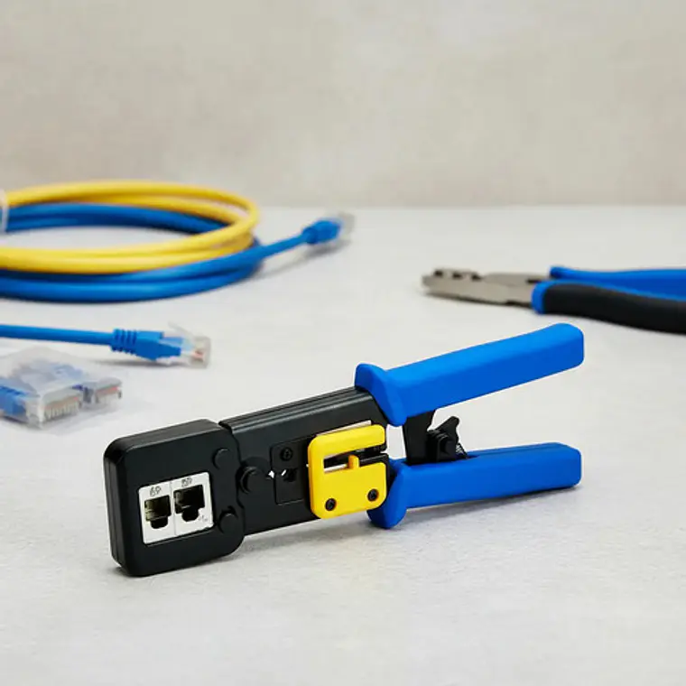 Pinzas Crimpadoras  Para Rj45 Herramienta Pro Cubinexus 3