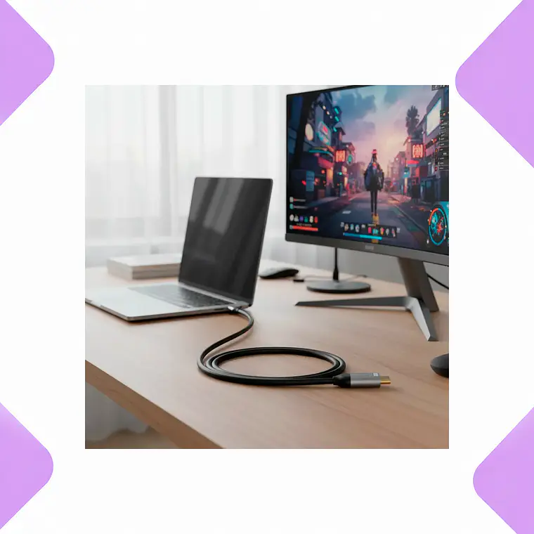 Cable Usb C A Displayport 8k 60hz 4k 144hz 60hz 1.8m Ultra Hd Compatible Smarphone Notebook Pc Monitor Gaming Proyector Tv Adaptador Tipo C A Dp Alta Velocidad Premium Cubinexus 3