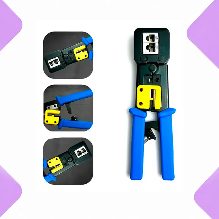 Pinzas Crimpadoras  Para Rj45 Herramienta Pro Cubinexus 1