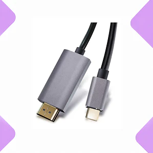 Cable Adaptador Tipo C USB-C a HDMI 4K 60Hz 1.8m
