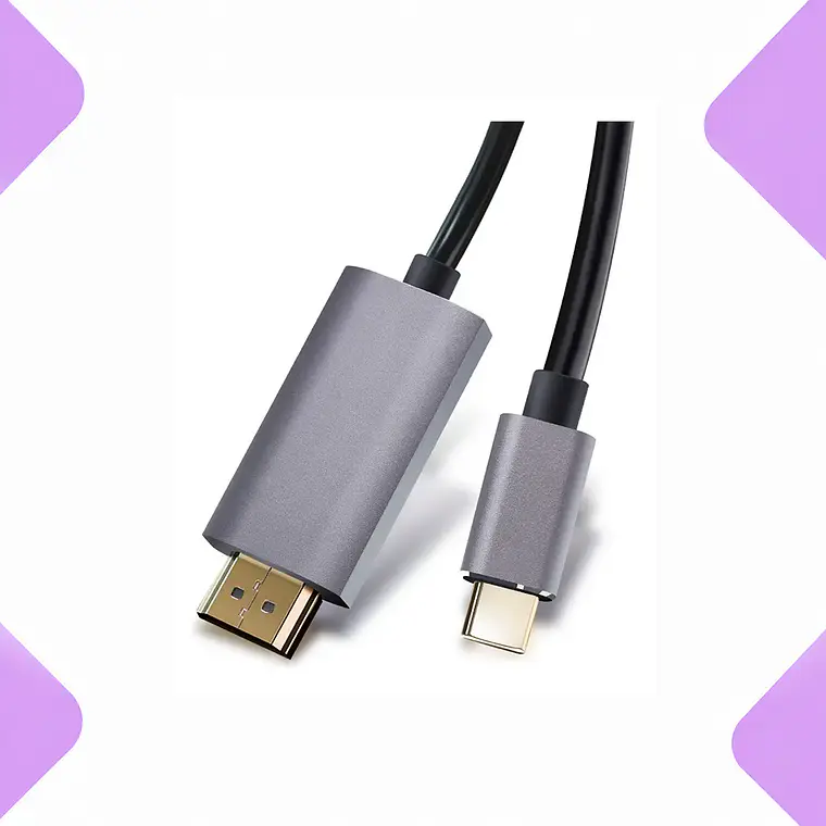 Cable Adaptador Tipo C USB-C a HDMI 4K 60Hz 1.8m 1