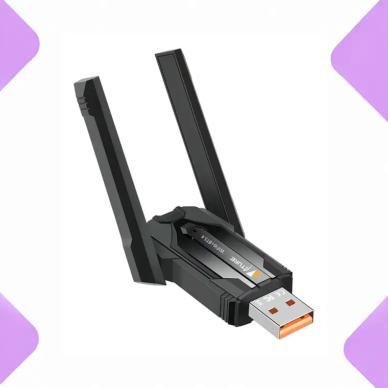 Adaptador WiFi 6 USB AX900 2.4/5 GHz para PC 1