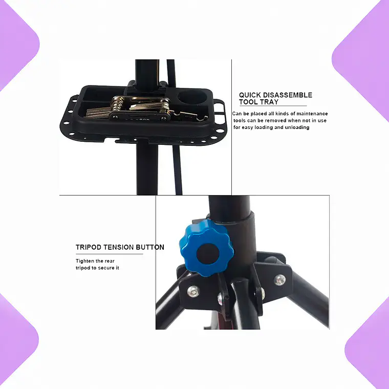 Atril Soporte para Reparar Bicicletas Matencion 3