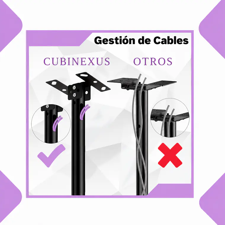 Soporte TV de Techo 26 a 60 Pulgadas 360 2