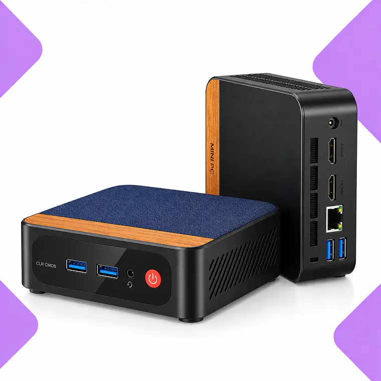 Mini PC Intel N150 16GB RAM 512 SSD WiFi Dual HDMI 4K 1