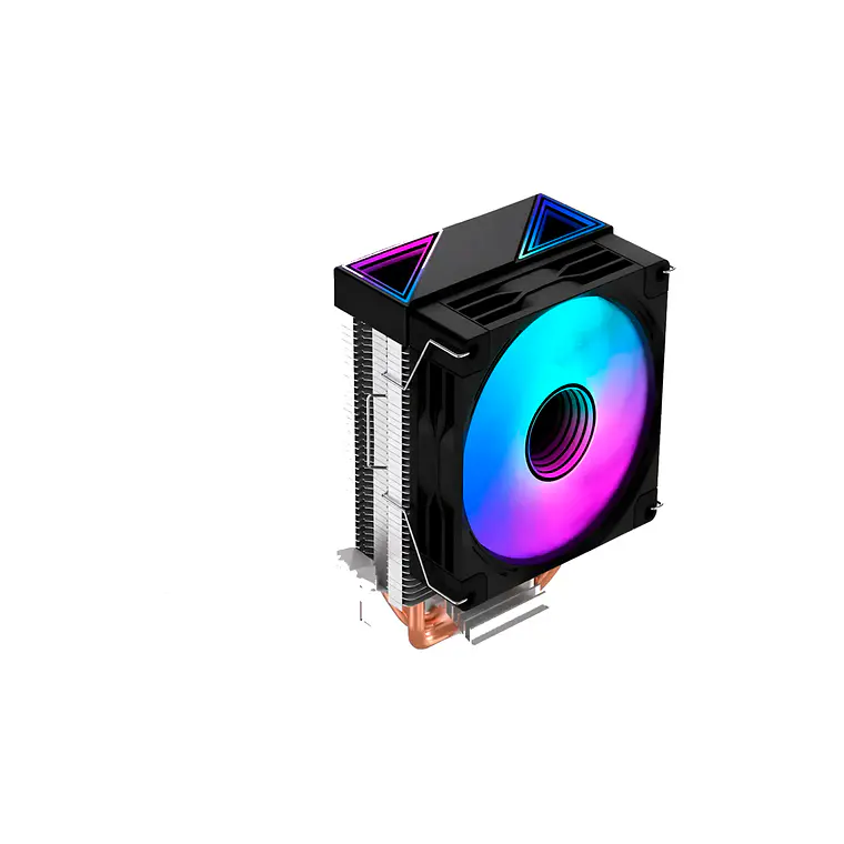 Disipador CPU ARGB 90 mm con 2 Heatpipes 2