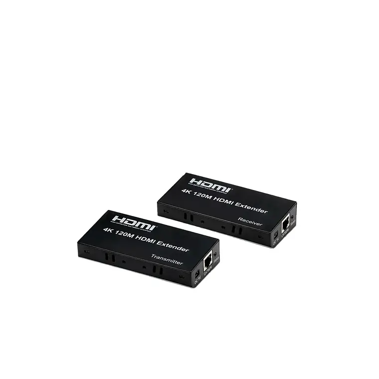 Extensor HDMI 120 m por Cat5e/Cat6 2