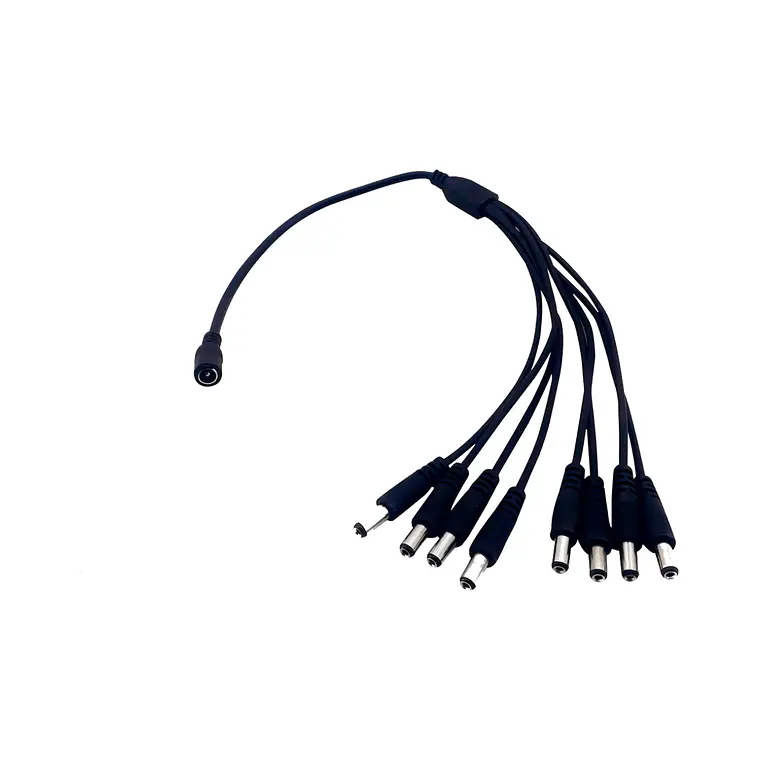Cable Pulpo 1x8 para Cámaras de Seguridad 1