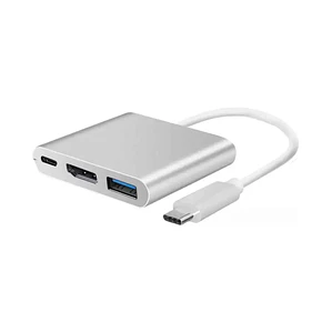 Adaptador Hub 3 En 1 Usb A Usb-c Type C Hdmi Usb 3.0 4k