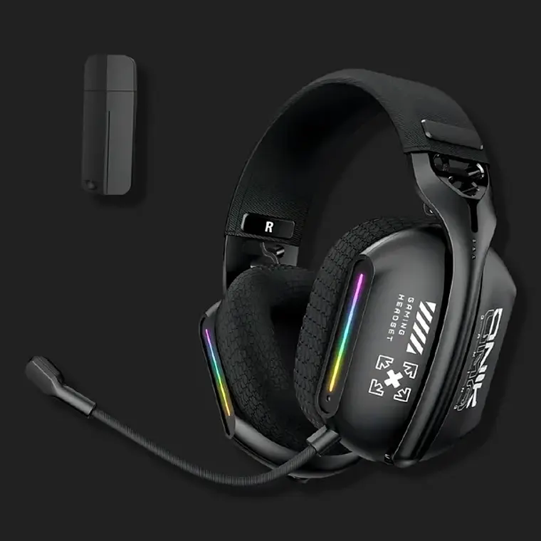 Audífonos Gamer ONIKUMA GT808 Tri-Mode Negro 2