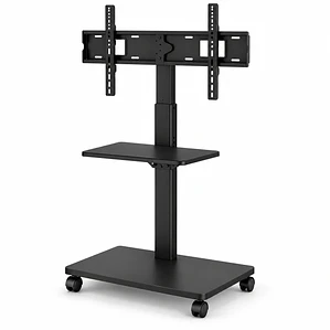Soporte TV Móvil con Repisa 32 a 70 Pulgadas Negro