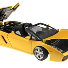 Bburago 1:18 - Lamborghini Gallardo Spyder Amarelo 3