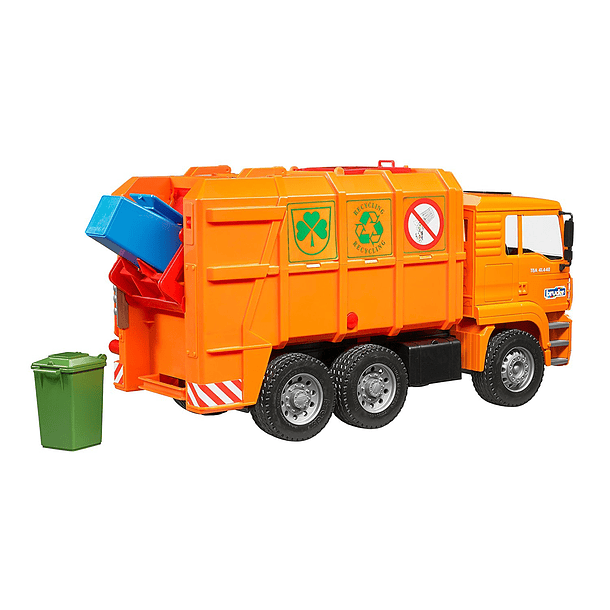 Camião do Lixo MAN TGA - Laranja 3