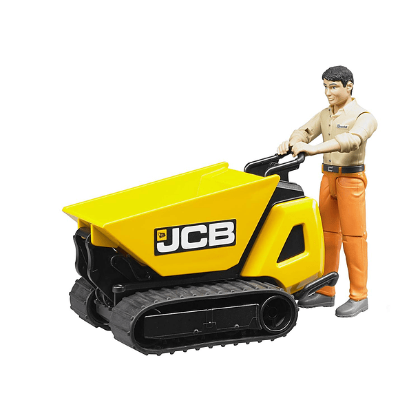 Mini DumpsterJCB HTD-5 com Trabalhador 1