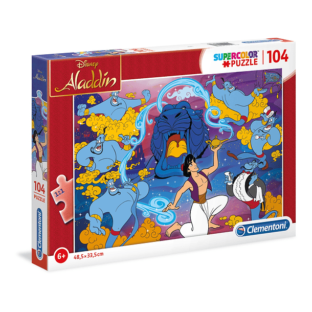 Puzzle 104 pçs - Aladino 1