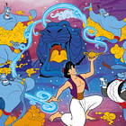 Puzzle 104 pçs - Aladino 2