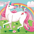 Puzzle 104 pçs - Unicórnio 2