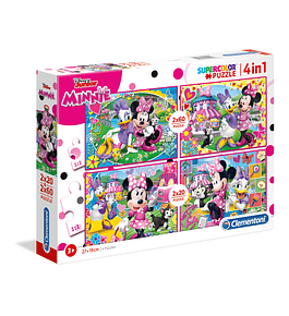 Puzzle 2x20 + 2x60 pçs - Minnie