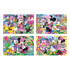 Puzzle 2x20 + 2x60 pçs - Minnie