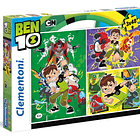 Puzzle 3 x 48 pçs - Ben 10 1