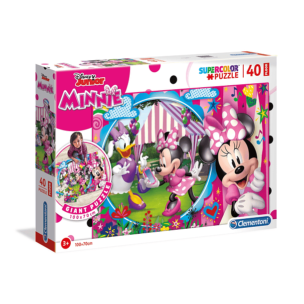 Clementoni Kids Puzzle Super Color Minnie Happy Helpers 2x20 & 2x60 pcs