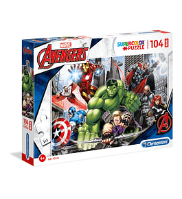 Puzzle Maxi 104 pçs - The Avengers