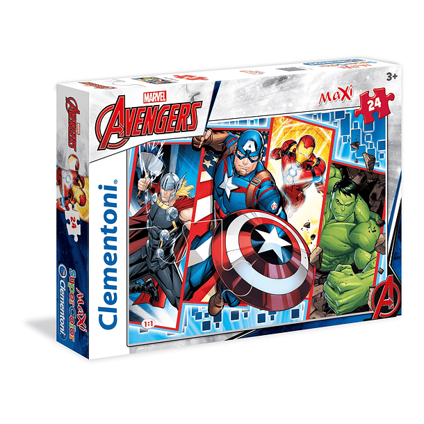 Puzzle Maxi 24 pçs - Avengers 1