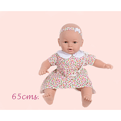 Boneca Risitas 65 cm - Branca