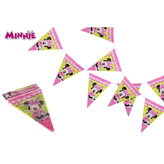 Conjunto 9 Bandeirolas - Minnie