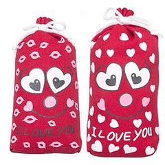 Saco de Beijos com Som 15cm