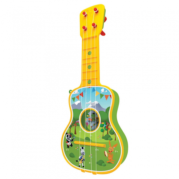 Guitarra do Panda - Amarelo 