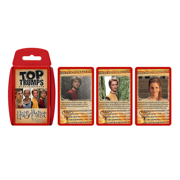 Jogo de Cartas Top Trumps - Harry Potter 1