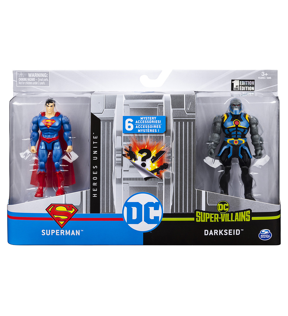 Pack 2 Figuras - Superman vs Darkseid