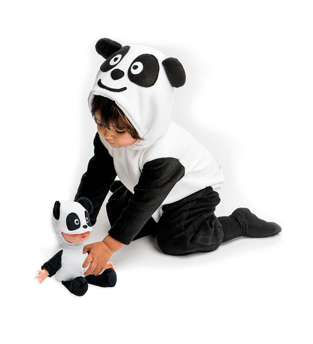 Panda - Boneca com Disfarce