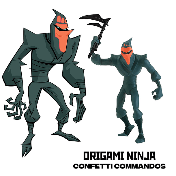 Figura Básica - Drigami Ninja 3