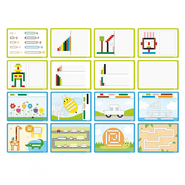 Réguas de Cuisenaire 3