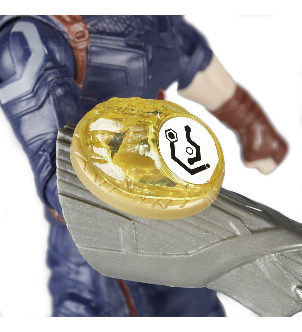 Figura 15 cm com Jóia do Captain America