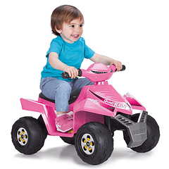 Quad Racy Rosa 6V
