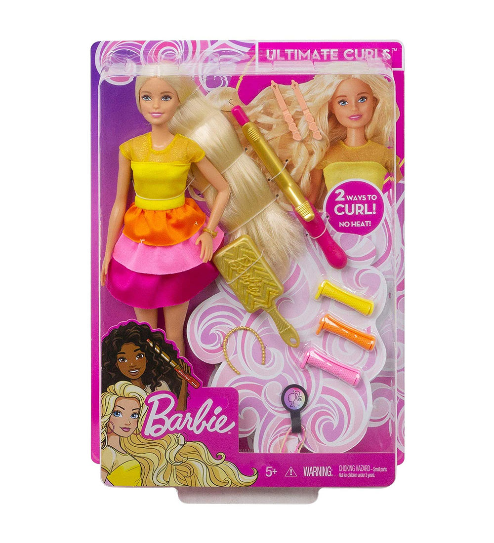 Barbie Canudos e Caracois Fashion