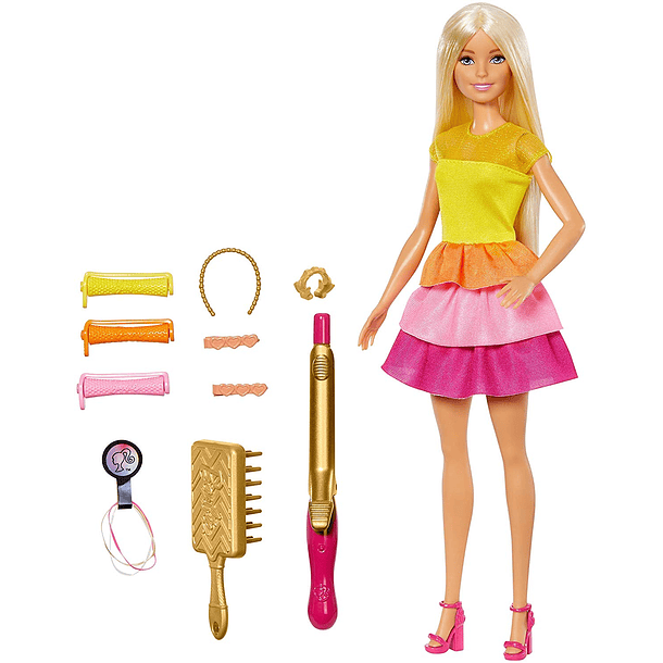 Barbie Canudos e Caracois Fashion 2