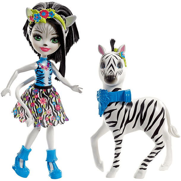 Boneca e Animal - Zelena Zebra 